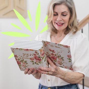  The Rose Petal Book is the perfect surprise for the sentimental Mom's out there! 🌹Create new memories with this stunning book filled with butterflies, rose petals, and delicious donuts. After she enjoys her treats, there is room for her to store photos, notes, jewelry, and more in the bottom of the book. A gift she can truly enjoy all year long. 😍

 now  gift