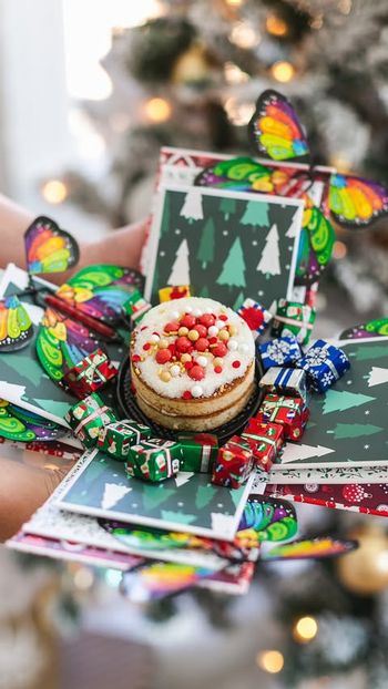 Just call us Santa's elves 🎄 Helping deliver incredible gifts 🎁

   party treat   now 