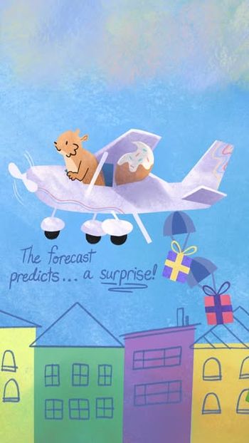 We can't guarantee delivery by squirrel... thankfully surprises are more up our alley! 🤭

  