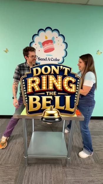 No Pete, it's called DON'T ring the bell...⁠
  