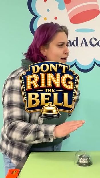 Don't you dare ring that bell!⁠
  