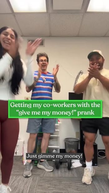 Cassie's reaction at the end 🤣⁠
   