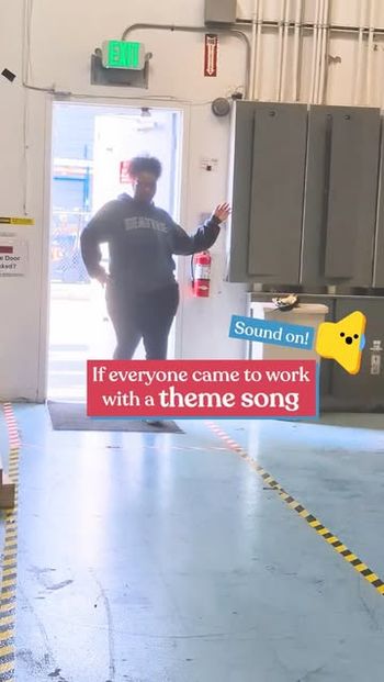 What's your work theme song?⁠
  