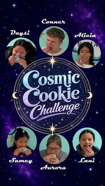 Cosmic Cookies on sale now, try this at home and send your vids to hello@sendacake.com 😂
