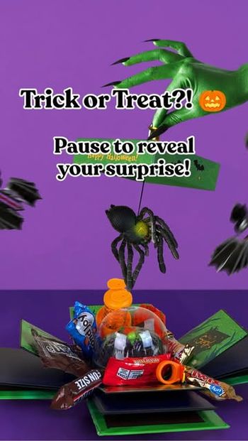 🎃 Trick or treat! 👻 Hit pause to reveal your Halloween surprise! ⁠
⁠
Which one did you get? Tell us in the comments! 🍬
