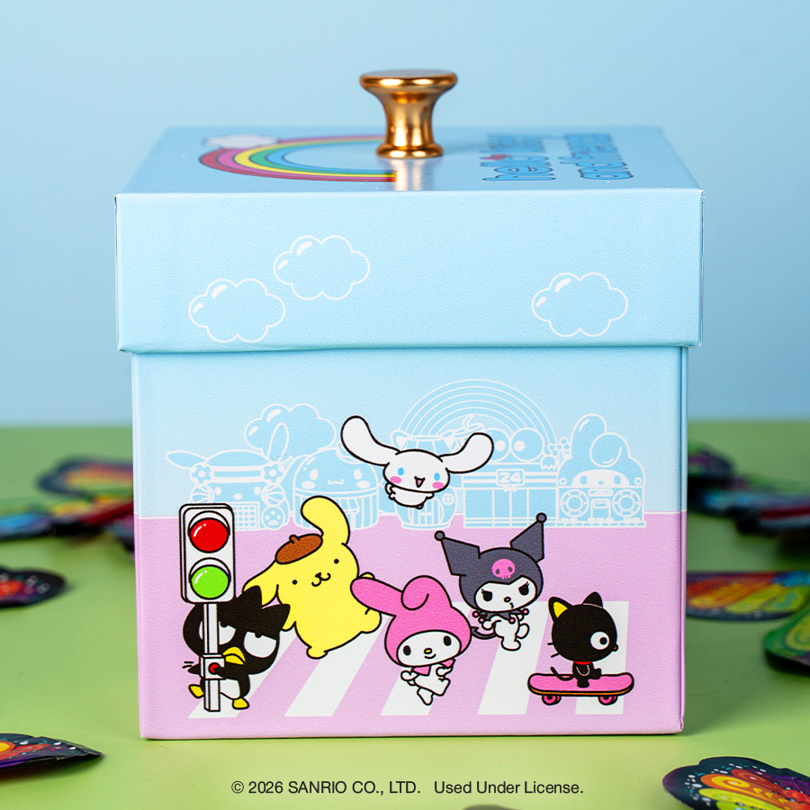 Hello Kittyレア‼️ギフトBOXストラップ HELLO KITTY®️ AND FRIENDS Explosion Box | Delivery Nationwide