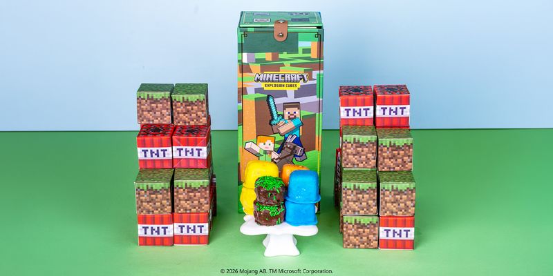 Minecraft Block Burst