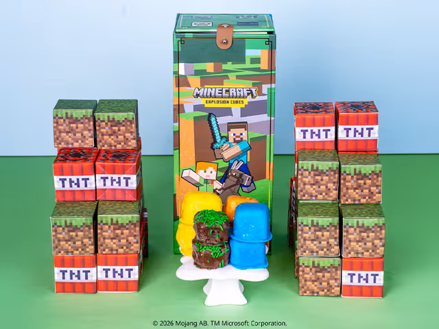 Minecraft Block Burst