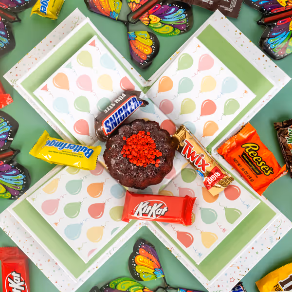 Birthday Celebration Explosion Bundle with Candy Kaboom