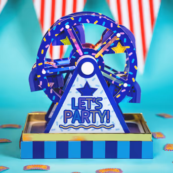 Party Time Mini Donut Ferris Wheel