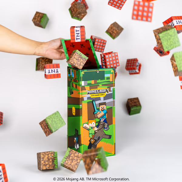 Minecraft Block Burst
