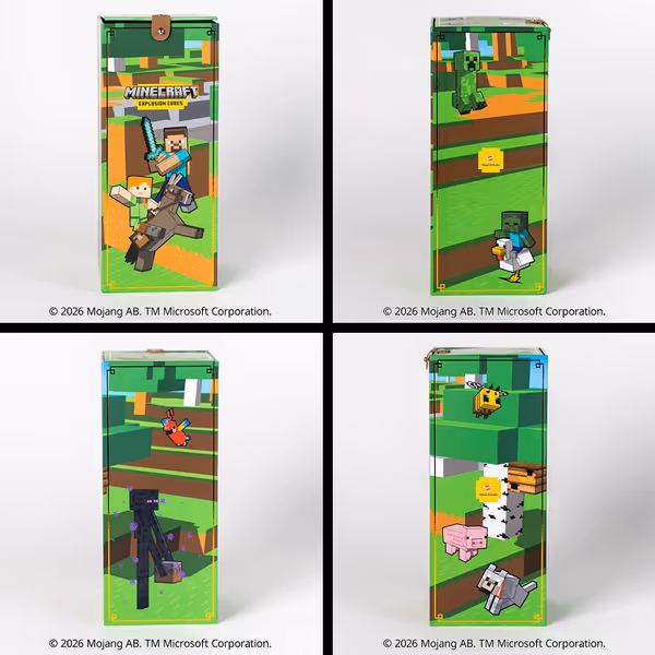 Minecraft Block Burst