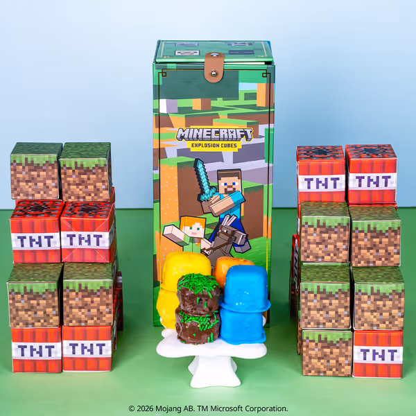 Minecraft Block Burst