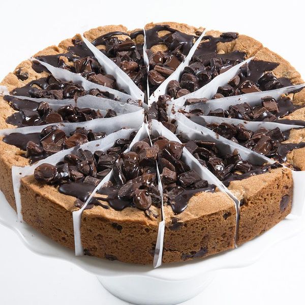 Chocolate Chip Deep Dish Cookie Cake