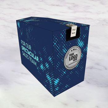 Picture of Speckled Halftone Billionaire Box, Picture 2