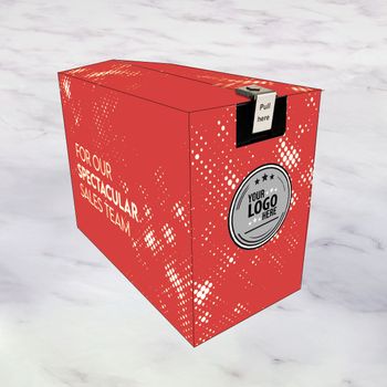 Picture of Speckled Halftone Billionaire Box, Picture 3