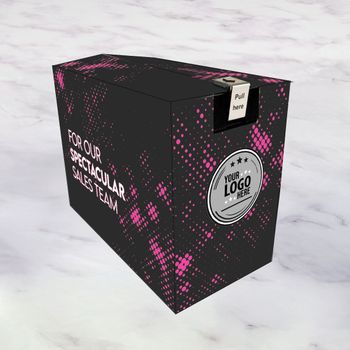 Picture of Speckled Halftone Billionaire Box, Picture 4