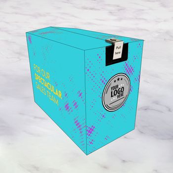 Picture of Speckled Halftone Billionaire Box, Picture 5