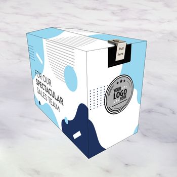 Picture of Abstract Contour Billionaire Box, Picture 1