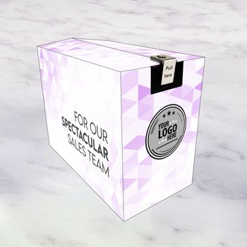 Picture of Patterned Prism Billionaire Box, Picture 3