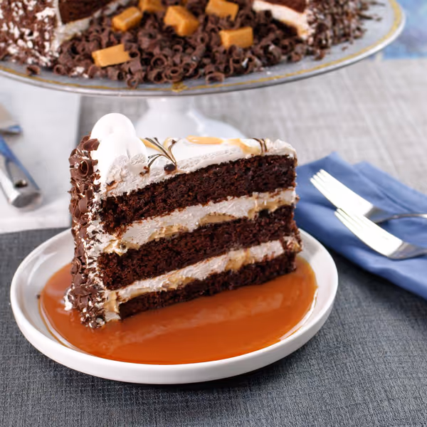 Premier Milky Caramel Galaxy Layer Cake