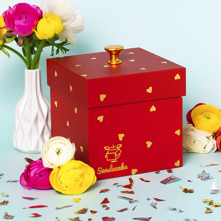 Love Mini Cake Explosion Box | Delivery Nationwide | SendaCake.com