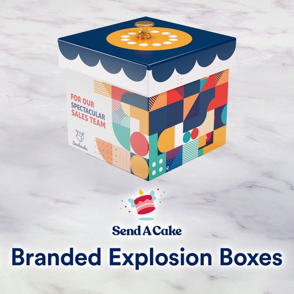 Custom Branded Corporate Gift | Send A Cake