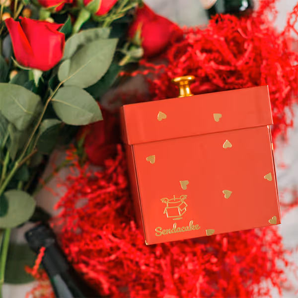 Anniversary Cake Explosion Box with Butterfly Surprise