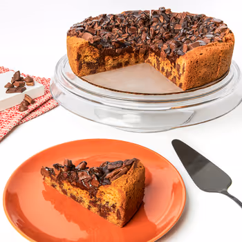 Chocolate Chip Deep Dish Cookie Cake