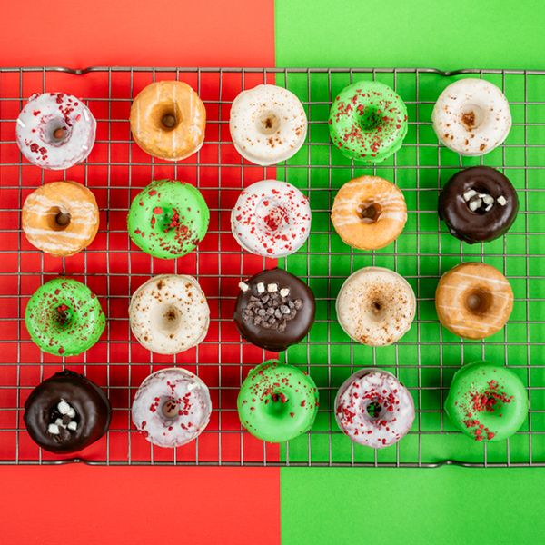 Christmas Donut Tower 🎄
