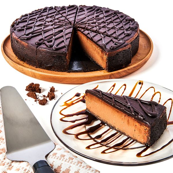 Triple Chocolate Cheesecake