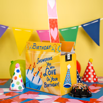 Birthday Cake Love Shower Box