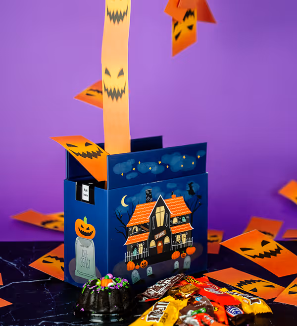 Haunted House Pumpkin Surprise 🪦