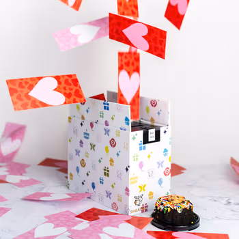 Corporate Roses and Charms Love Shower Box