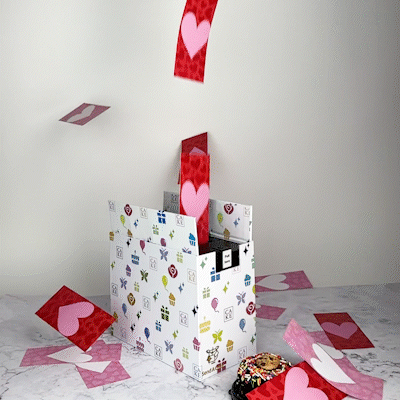 Corporate Roses and Charms Love Shower Box, Picture 1
