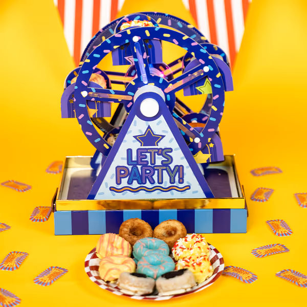 Party Time Mini Donut Ferris Wheel