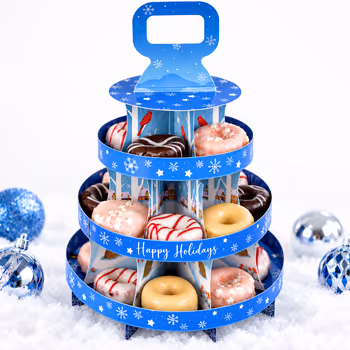 Winter Wonderland Donut Tower ❄