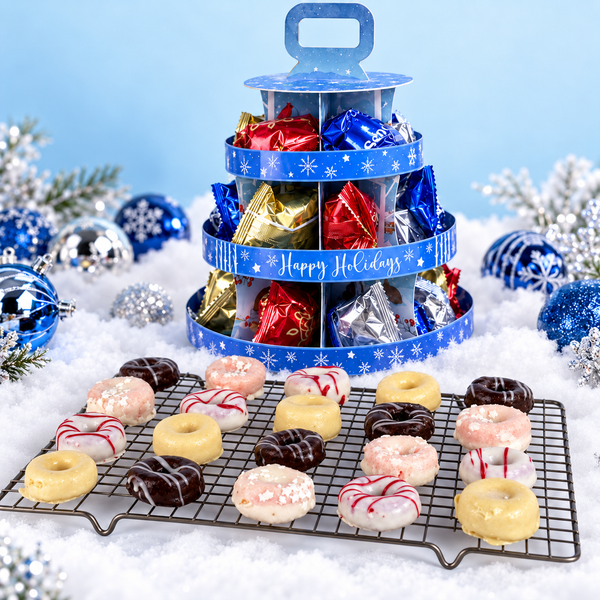 Winter Wonderland Donut Tower ❄