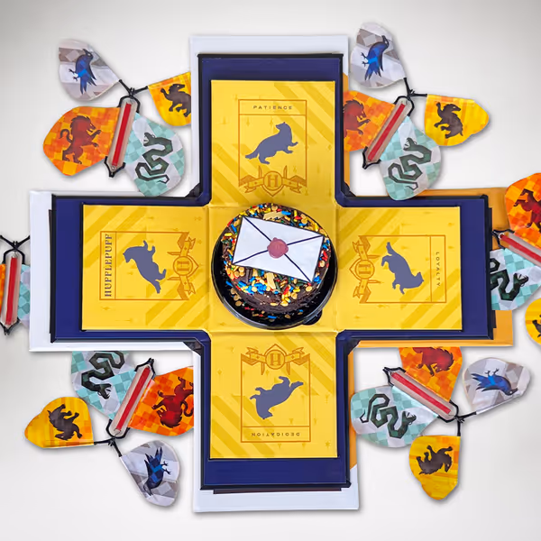 Harry Potter Hufflepuff Explosion Box
